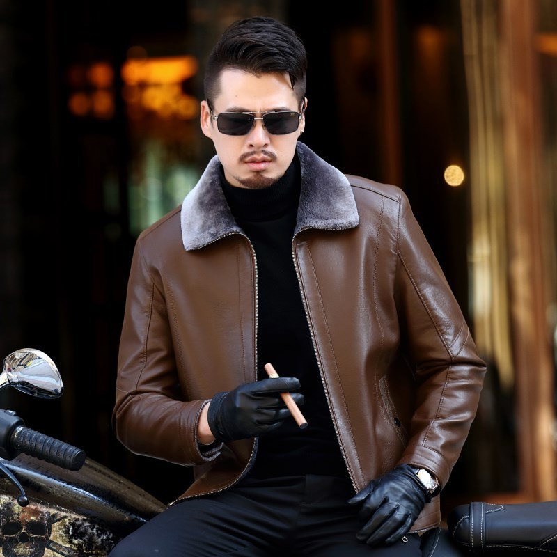 THE DON SHEEPSKIN LEATHER JACKET